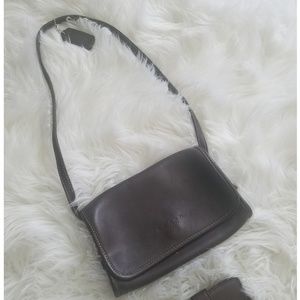 Coach leather handbag